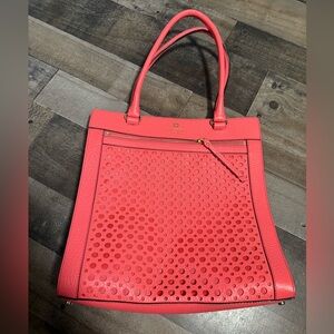 Kate‎ Spade Lynn Perri Lane Bubbles Leather Tote